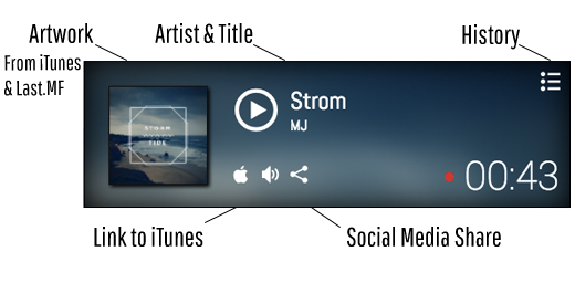 jQuery Shoutcast - Icecast Radio Player 